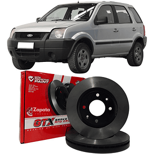 Discos Freno Delanteros Gtx Para Ford Ecosport 2003 +