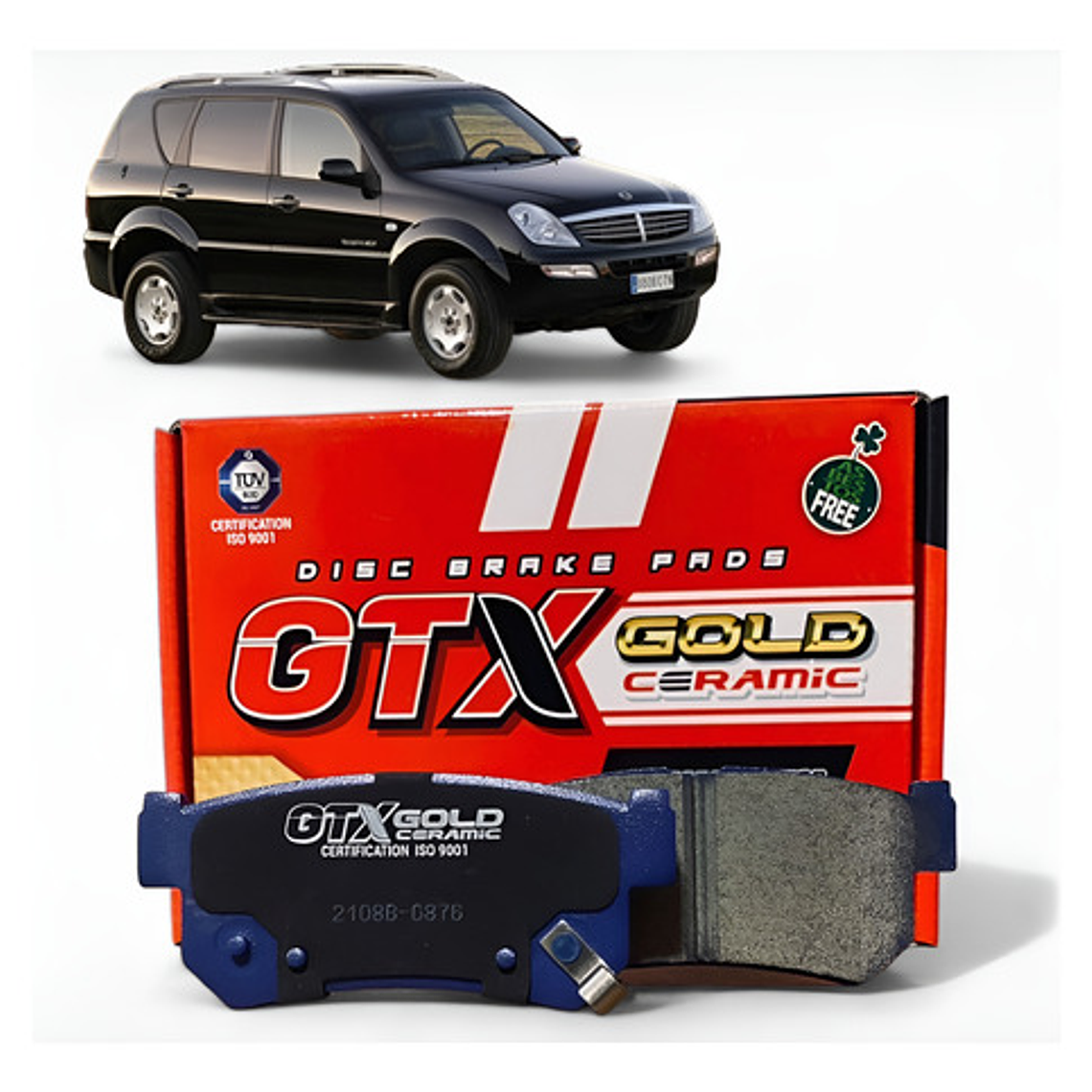 Pastillas De Frenos Traseras Ssangyong Rexton 2002-2017 1