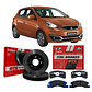 Kit Discos Y Pastillas Freno Delanteros Mitsubishi Mirage - Miniatura 1