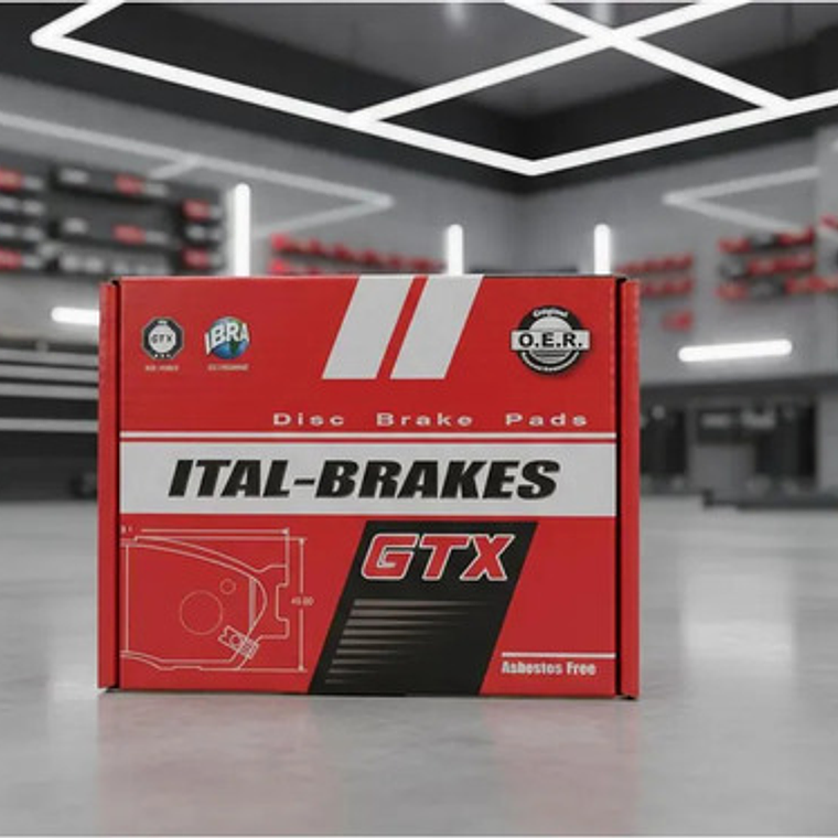 Pastillas Freno Delanteras Gtx Para Hyundai Accent Rb 2