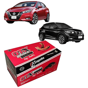 Balatas De Freno Gtx Para Nissan Kicks - Versa 2016+