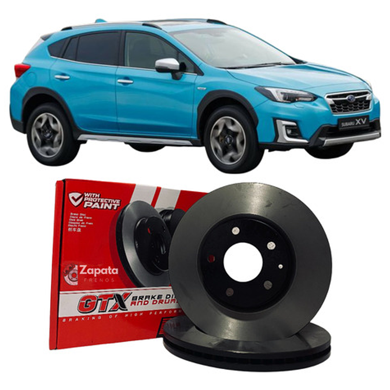 Discos Freno Delanteros Gtx Subaru New Xv Año 2017+ 1