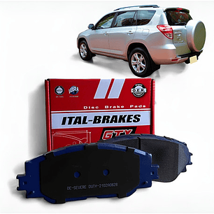 Pastillas Freno Delanteras Gtx Para Toyota Rav4 2005-2014