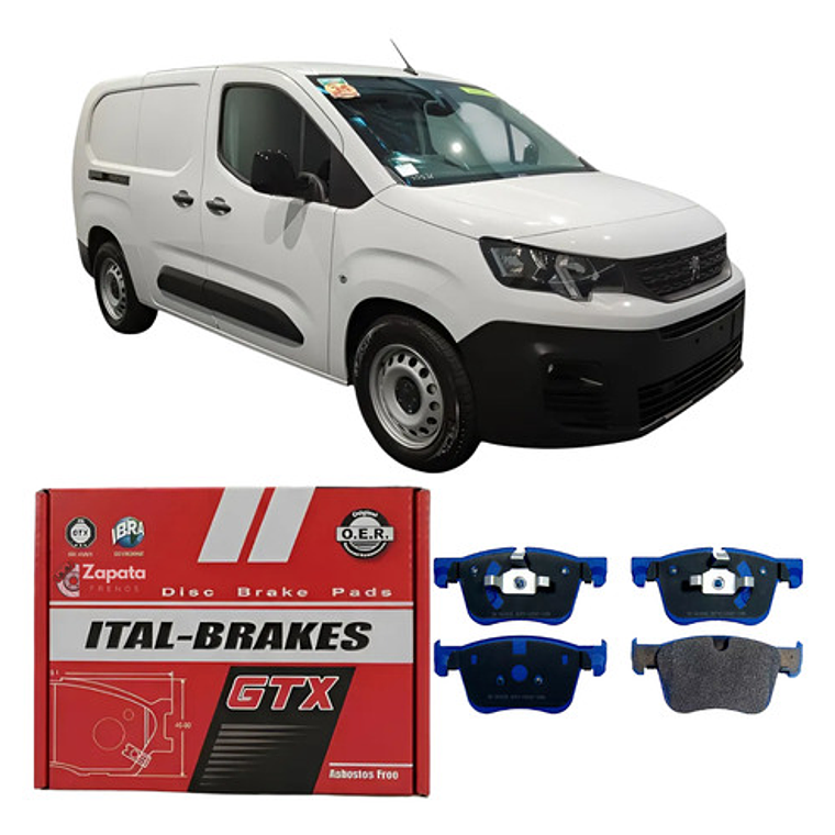 Pastillas De Freno Delanteras Peugeot Partner 2019 K9 - 1