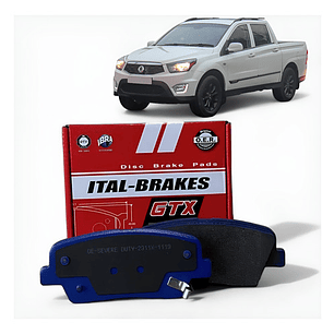 Pastillas Freno Traseras Gtx Ssangyong Musso 17-