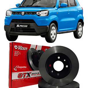 Discos Freno Delanteros Gtx Suzuki S-presso 2020+