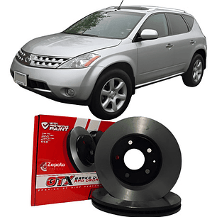 Discos Freno Delanteros Gtx Para Nissan Murano 3.5