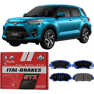 Pastillas De Freno Delanteras Toyota Raize 1.2 2022+