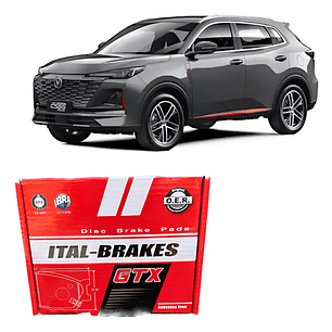 Pastillas Freno Traseras Gtx Changan Cs55 2020+