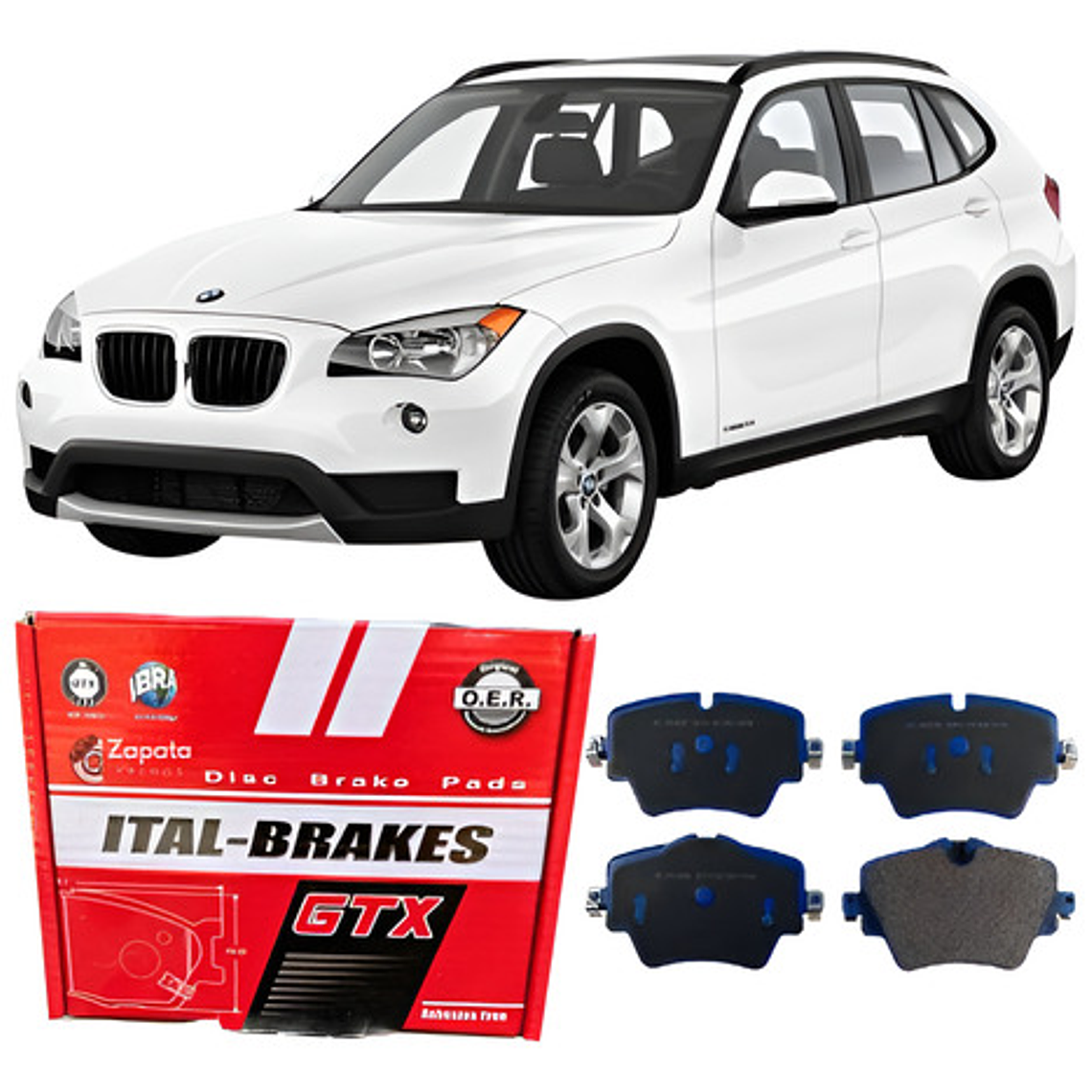 Pastillas De Frenos Delanteras Bmw X1 Drive 2014-2019 1