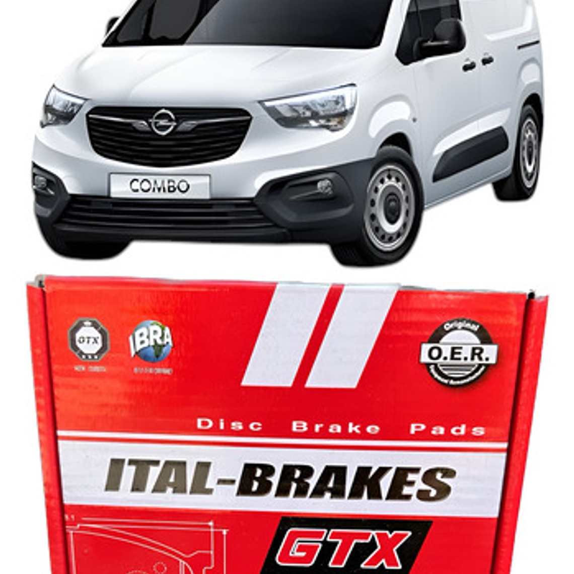 Pastilla Freno Delanteras Opel Combo Van 2018 En Adelante 1