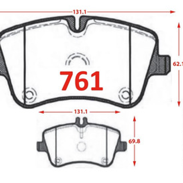 Discos Freno Del + Pastillas + Sensor Mb Clc 180 Kompresor  3