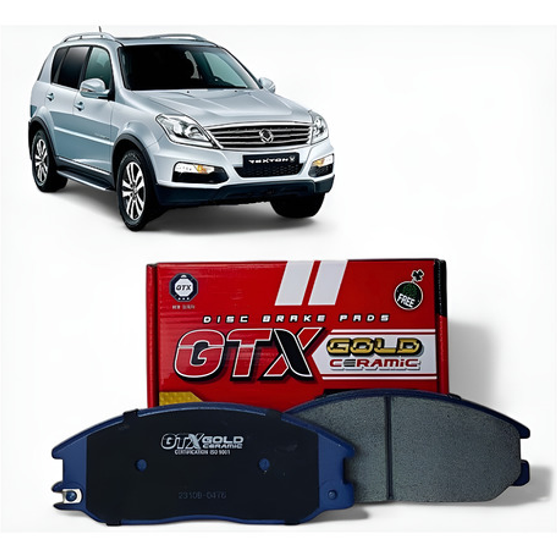 Pastillas De Frenos Delanteras Ssangyong Rexton 2004-2017 1