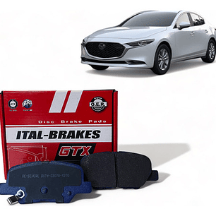 Pastillas Freno Delanteras Y Traseras Mazda 3 2013-2019