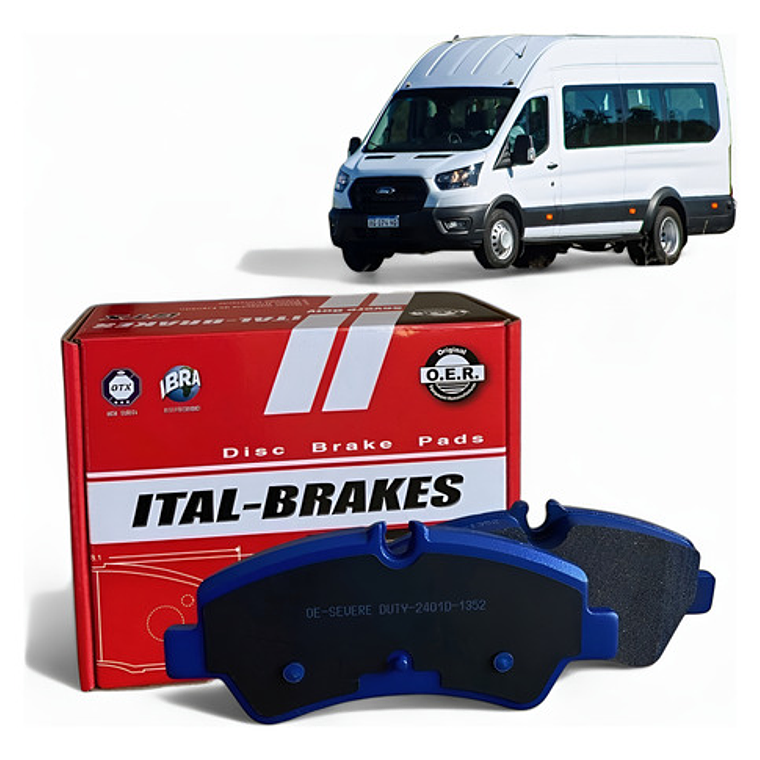 Pastillas De Freno Traseras Ford Transit 2.2 Tdci 2014-2019 1
