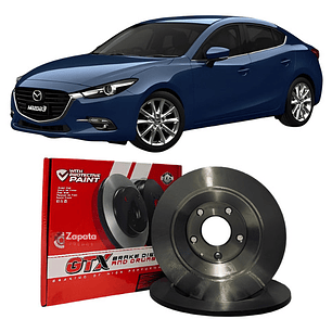 Discos De Freno Traseros Gtx - Mazda 3 2014 A 2022