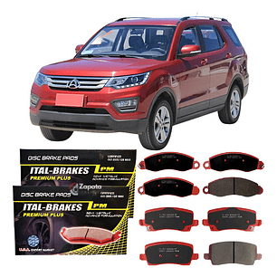Pastillas De Freno Del + Tra Changan Cx-70 1.6 2019-2023