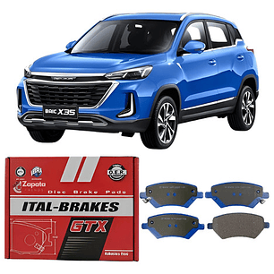 Pastillas De Frenos Delanteras Baic X35 1.5 2017-2022