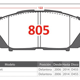 Pastillas Freno Delanteras Gtx - Brilliance V3
