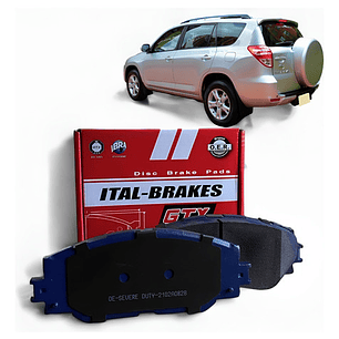 Pastillas Freno Del + Tra Gtx - Toyota Rav4 2006-2012