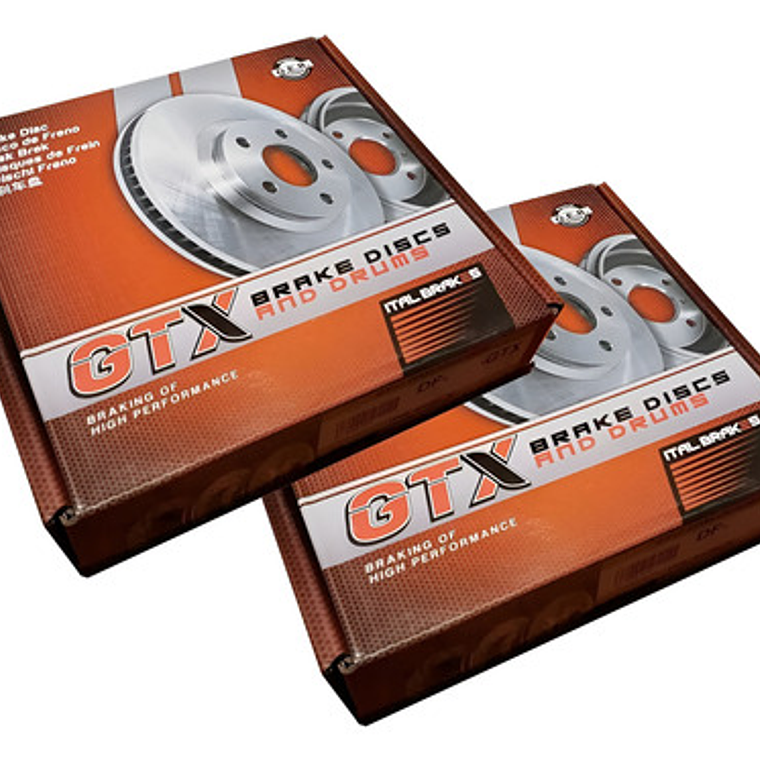 Discos De Freno Traseros Gtx Para Bmw Serie 5 2010-2016  1