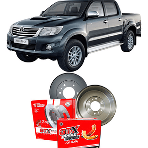 Tambores + Balatas De Freno Toyota Hilux 2005-2018