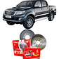 Tambores + Balatas De Freno Toyota Hilux 2005-2018 - Miniatura 1