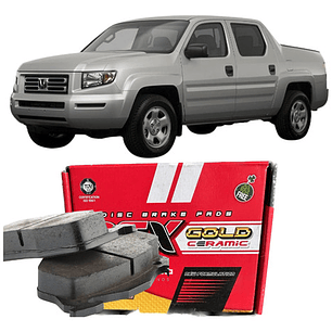 Pastillas De Freno Traseras Cerámica Honda Ridgeline 2005-
