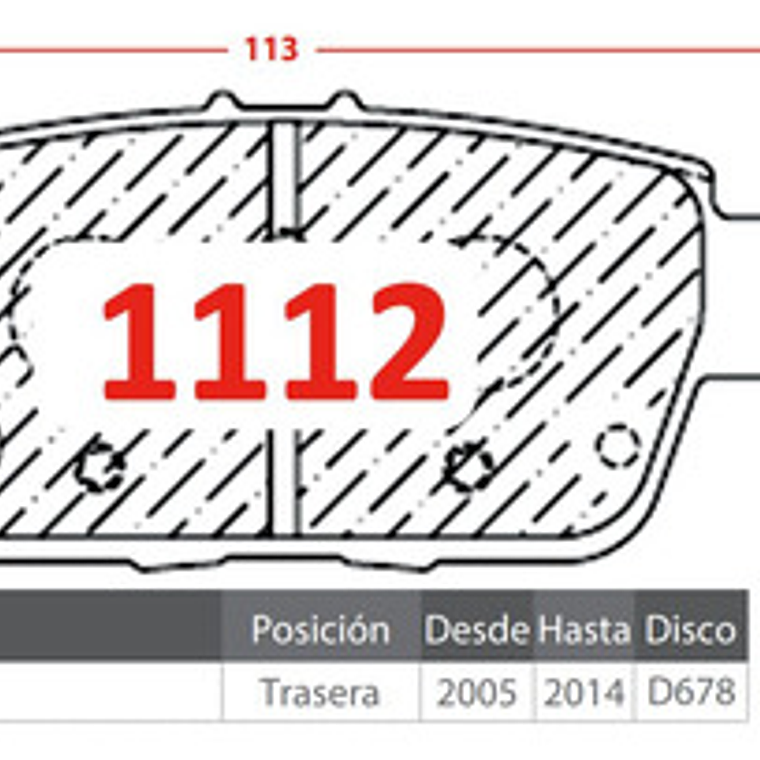 Pastillas De Freno Traseras Cerámica Honda Ridgeline 2005- 2