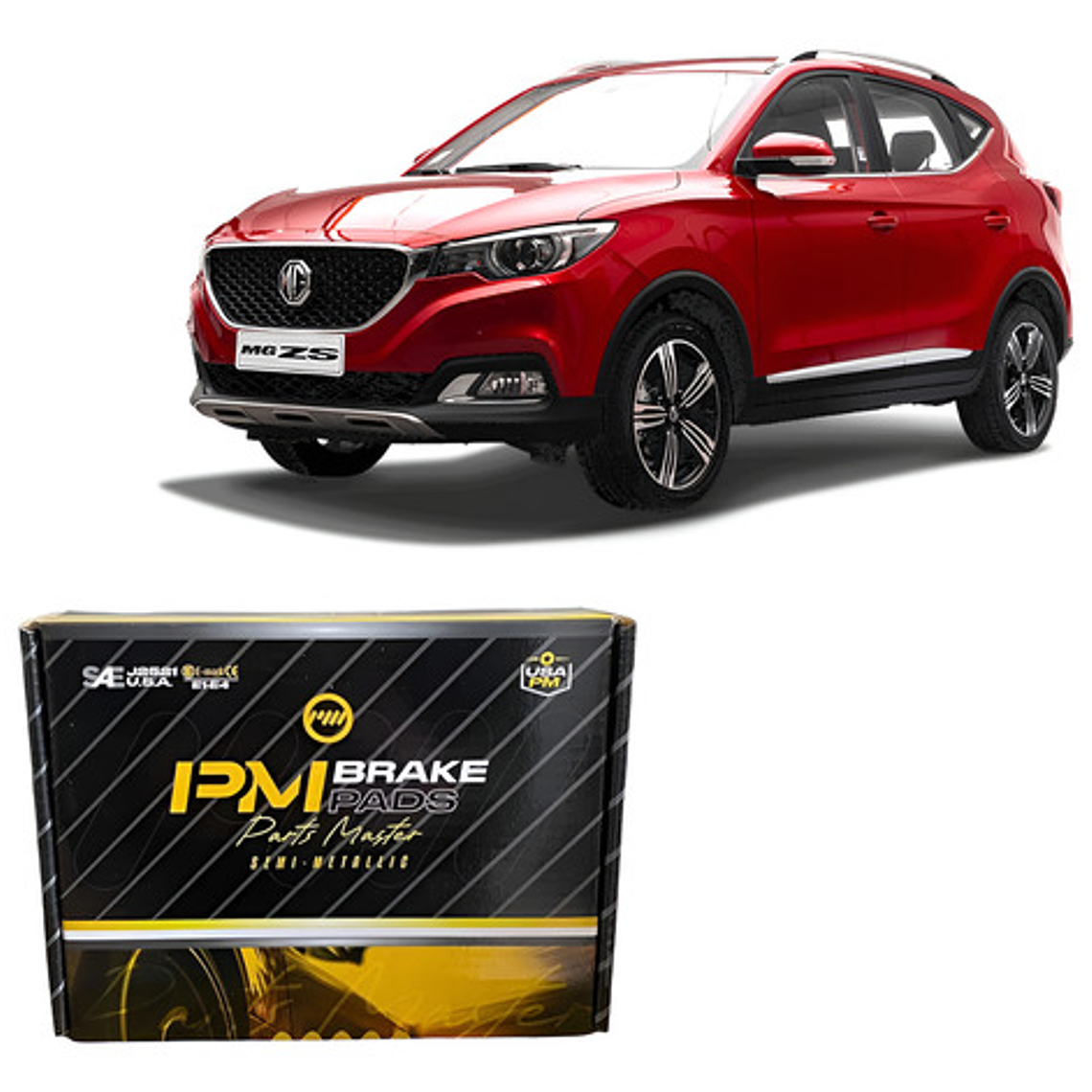 Kit Pastillas De Freno Delanteras Y Traseras Mg Zs Zx 1.5 1