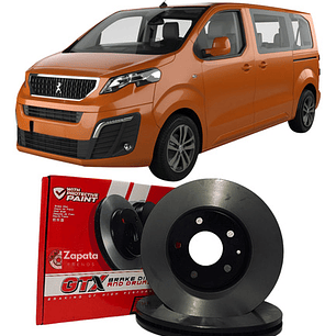 Par De Discos Delanteros Peugeot Traveller 2017 En Adelante