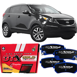 Pastillas Freno Traseras Cerámica Kia Sportage 2011-2016