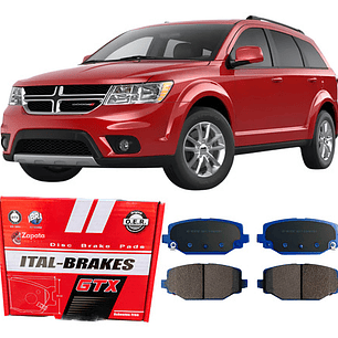 Pastillas Freno Traseras Gtx Dodge Journey 2013 En Adelant