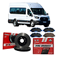 Discos + Pastillas De Freno Delanteros Ford Transit 2013+ - Miniatura 1