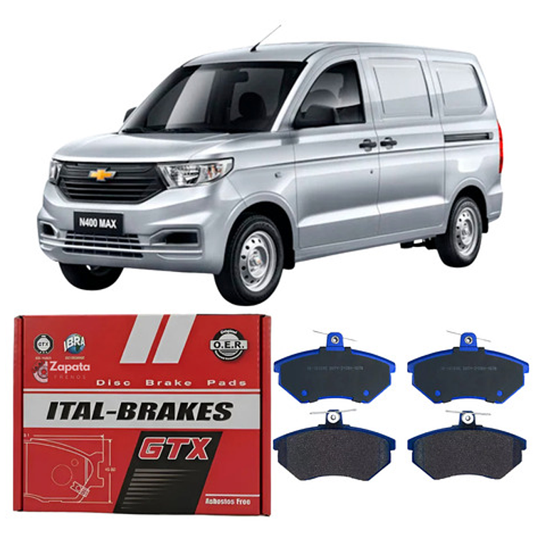 Pastillas De Frenos Delanteras  Chevrolet N400 2019-2020 1