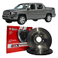 Discos De Freno Traseros (par) Honda Ridgeline 2005-2014 - Miniatura 1