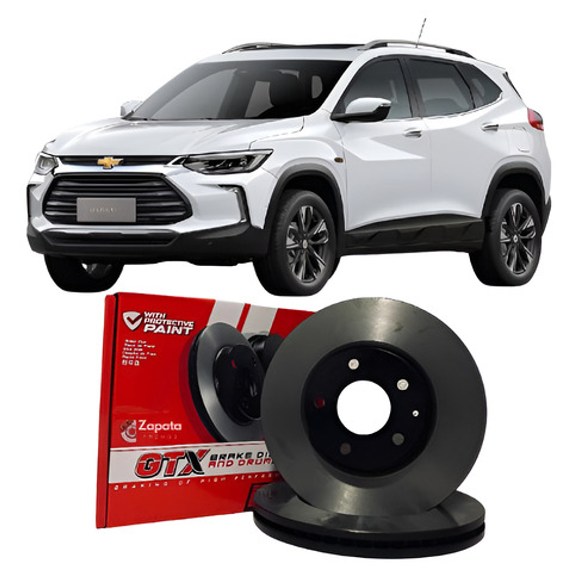 Discos Freno Delanteros Chevrolet Tracker 1.2 Año 2021+ 1
