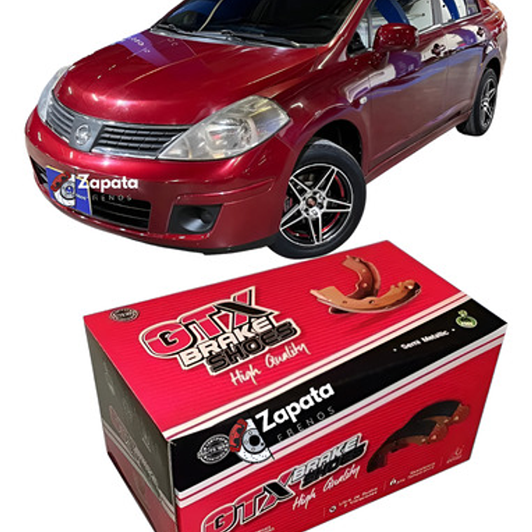 Balatas De Freno Traseras Nissan Tiida Año 2006 En Adelante 1