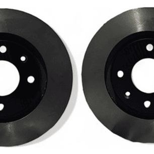 Par Discos Freno Delanteros Gtx Para Kia Rio 5 2012 - 2017