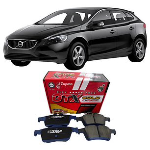 Pastillas De Frenos Traseras Cerámica Volvo V-40 2006-2019