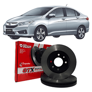 Discos De Freno Delanteros (par) Honda City 2012 En Adelante