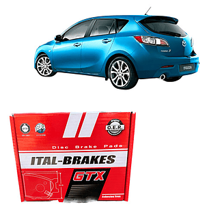 Pastillas Frenos Del Y Tras Para Mazda 6 Año 2007-2013