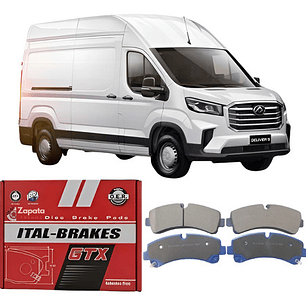 Pastillas Freno Traseras Maxus Deliver 9 Año 2020 +