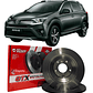 Discos Freno Traseros Gtx Para Toyota Rav 4 Año 2012-2018 - Miniatura 1