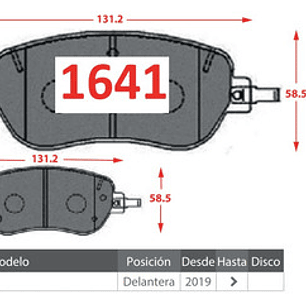 Pastillas Frenos Delanteras Gtx - Gac Gs4 2019 +