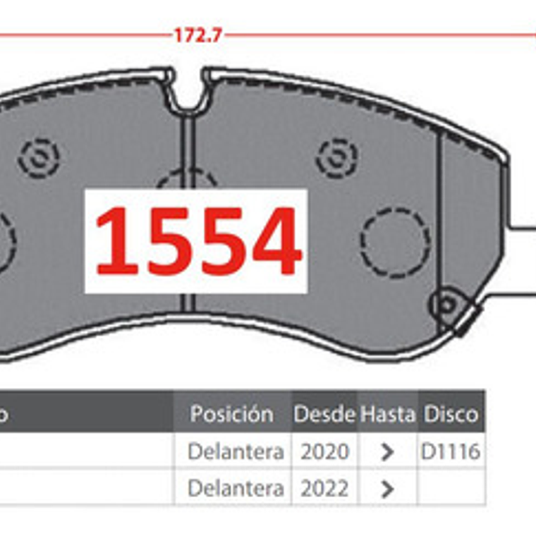 Pastillas Freno Delanteras Maxus Deliver 9 Año 2020 + 3
