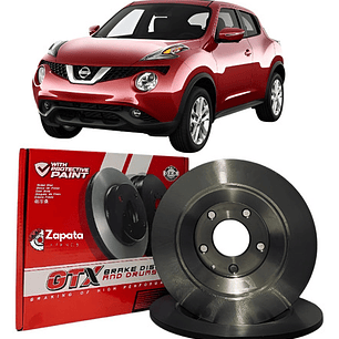 Discos De Freno Traseros (par) Nissan Juke 2012 +
