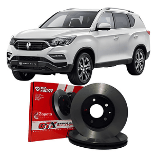 Discos De Freno Traseros (par) Ssangyong Rexton 2017 +