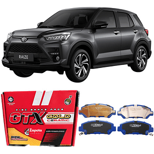 Pastillas De Freno Delanteras Cerámica - Toyota Raize 2022+