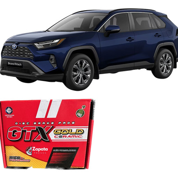 Pastillas De Freno Traseras Cerámica - Toyota Rav 4 2018 + 1